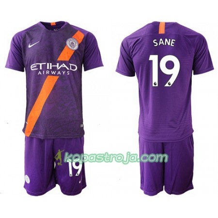 Billiga Fotbollströjor Manchester City Sane 19 Barn Tredje tröja 2018/19 Kortärmad